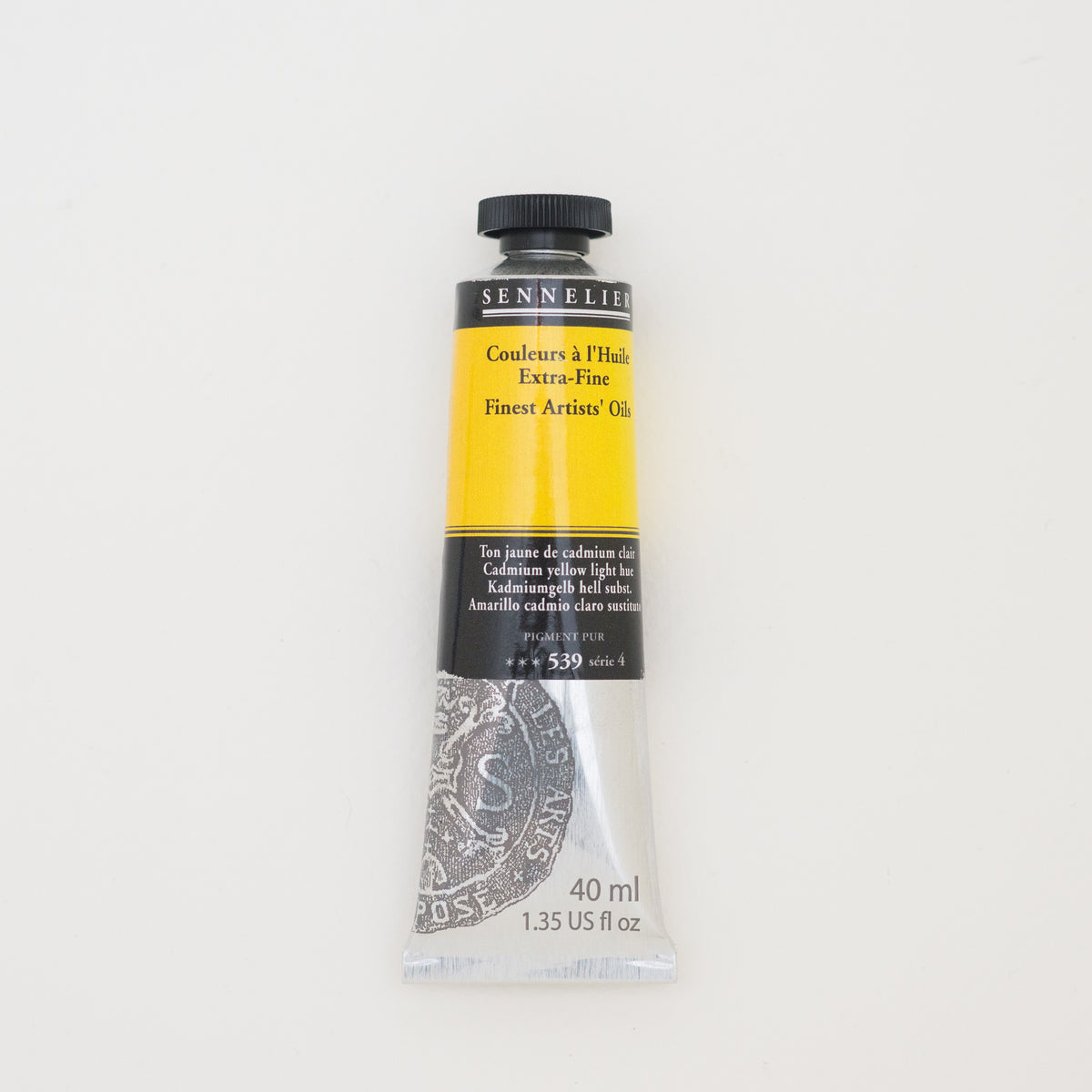 Sennelier Artist Extra-Fine Oil Colour 40ml – Cadmium Yellow Light Hue 539
