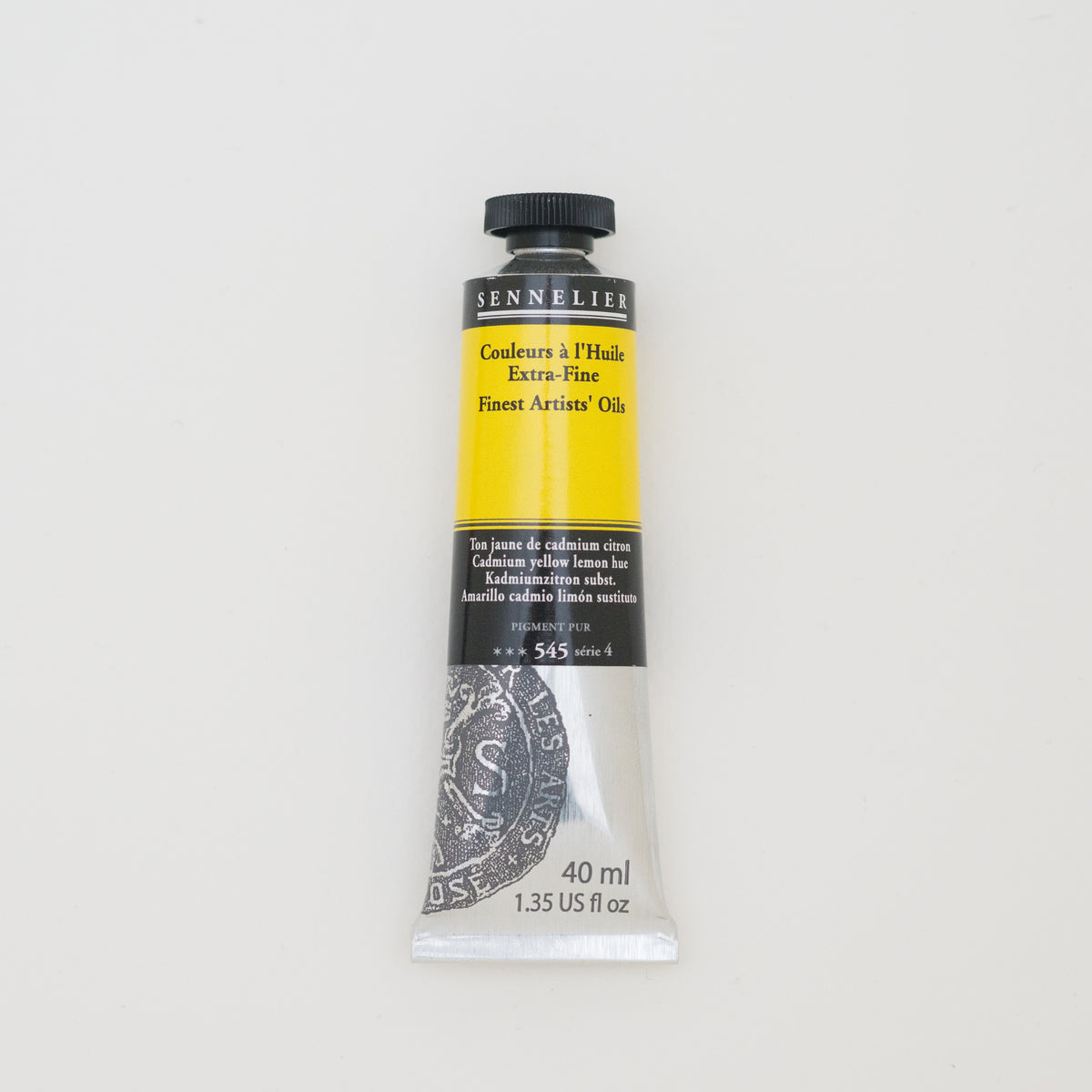 Sennelier Artist Extra-Fine Oil Colour 40ml – Cadmium Yellow Lemon Hue 545