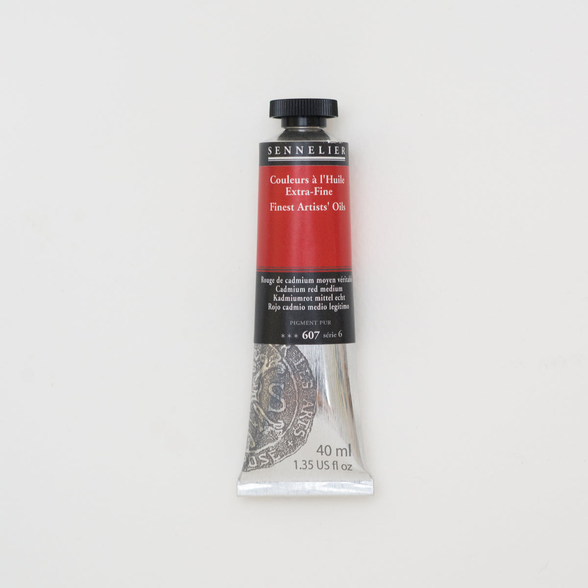Sennelier Artist Extra-Fine Oil Colour 40ml – Cadmium Red Medium 607