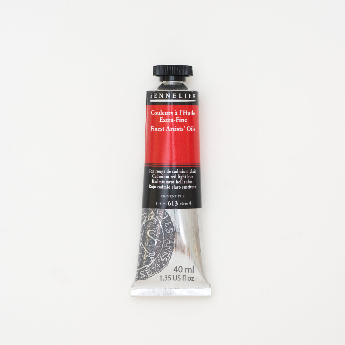 Sennelier Artist Extra-Fine Oil Colour 40ml – Cadmium Red Light Hue 613