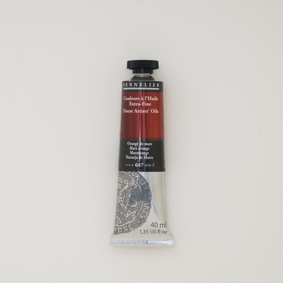 Sennelier Artist Extra-Fine Oil Colour 40ml – Mars Orange 647