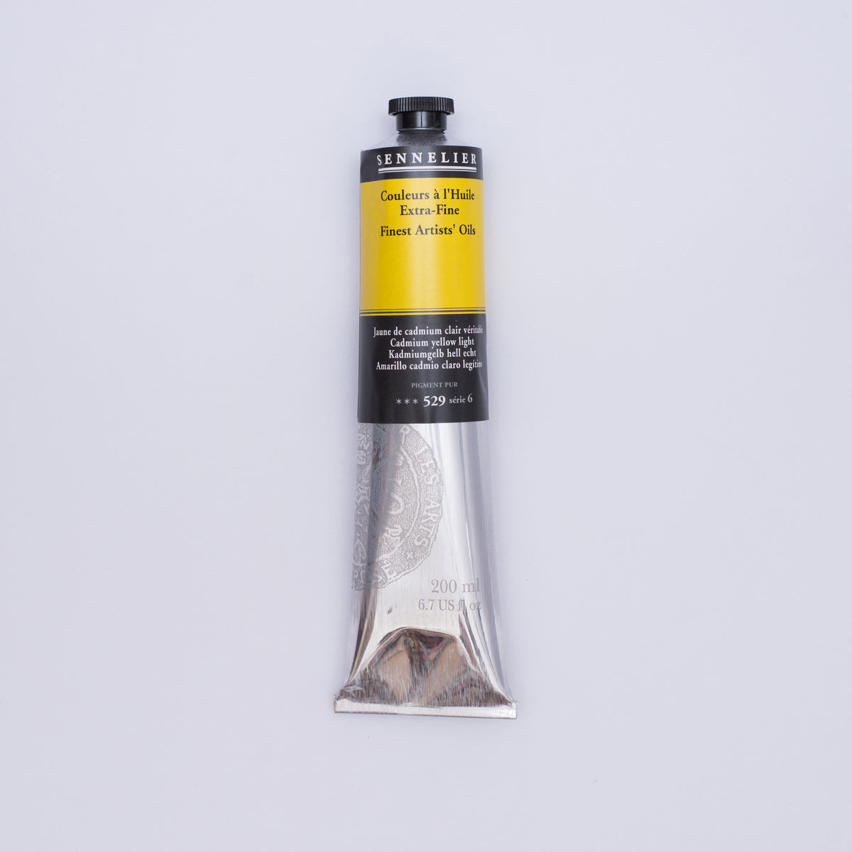 Sennelier Artist Extra-Fine Oil Colour 200ml – Cadmium Yellow Light 529