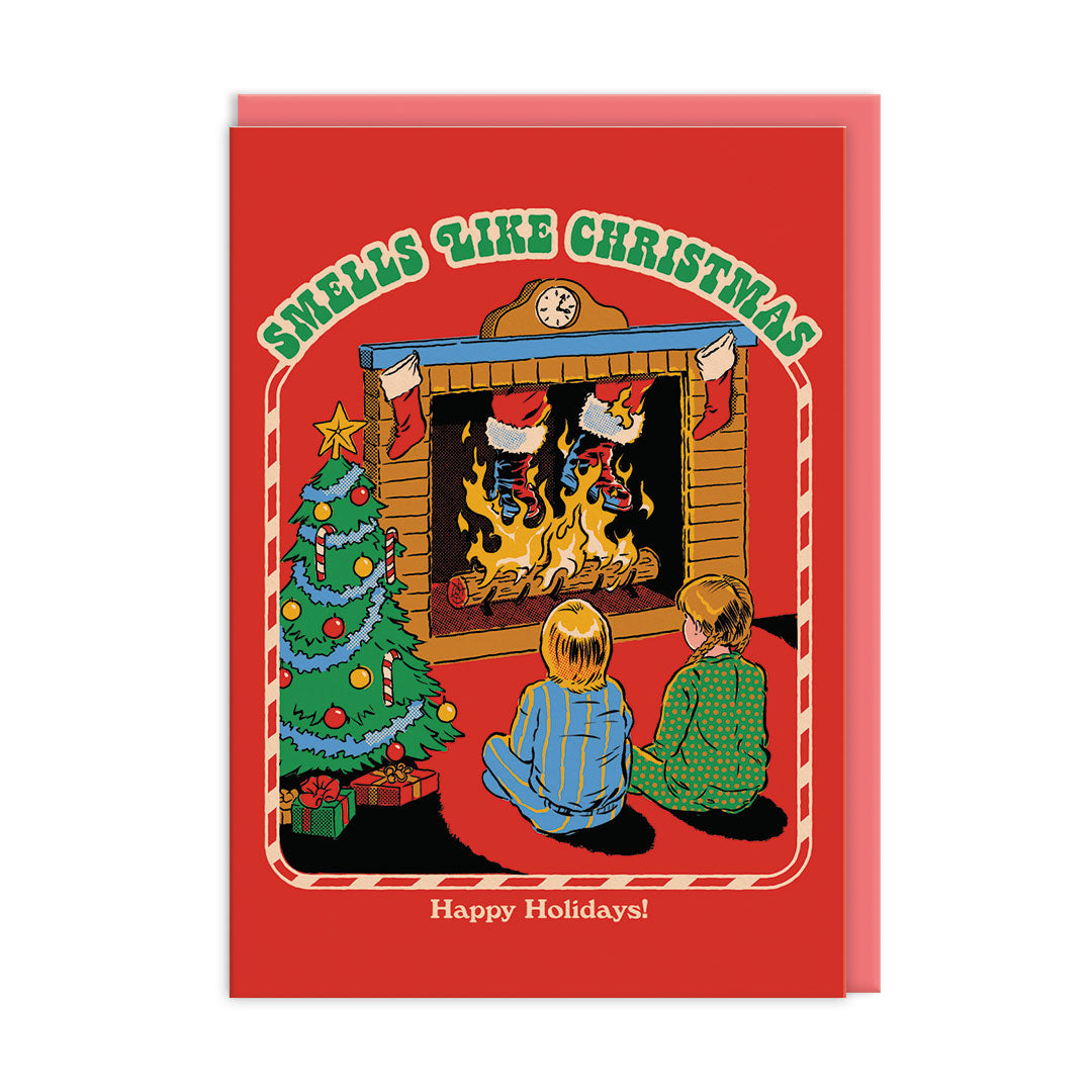 Smells Like Christmas Greeting Card (4658)