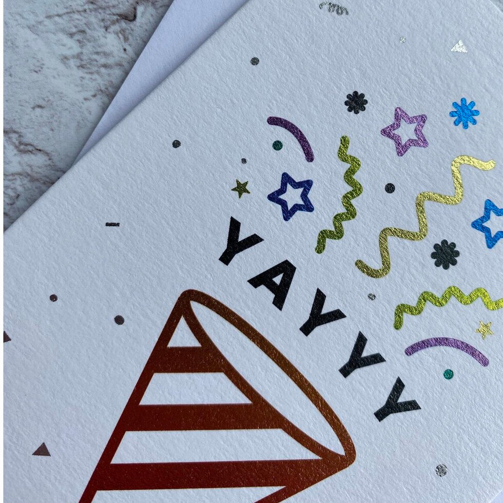 Sendtiments YAY! Mini Greetings Card by Heyyy