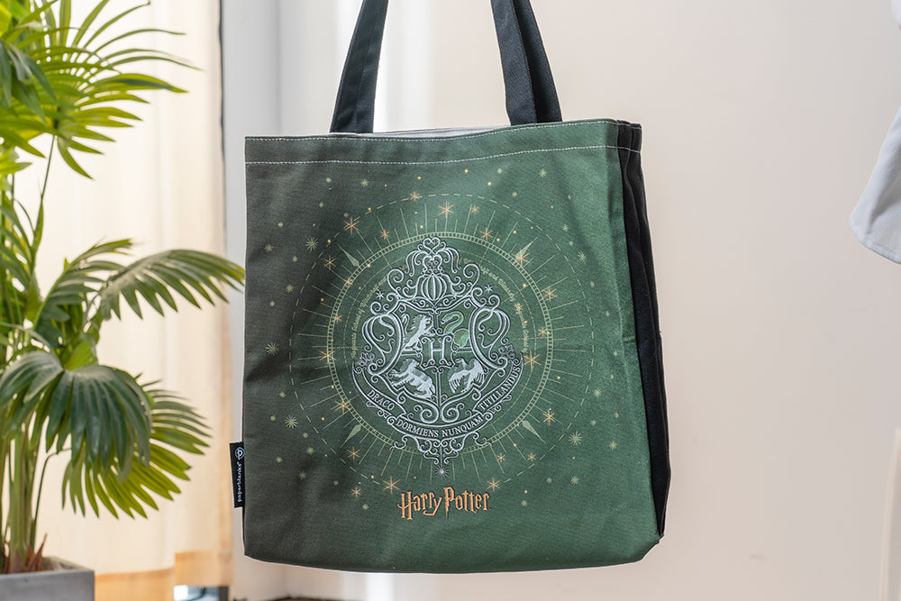 Paperblanks Slytherin Tote Cotton Tote Bag – design detail