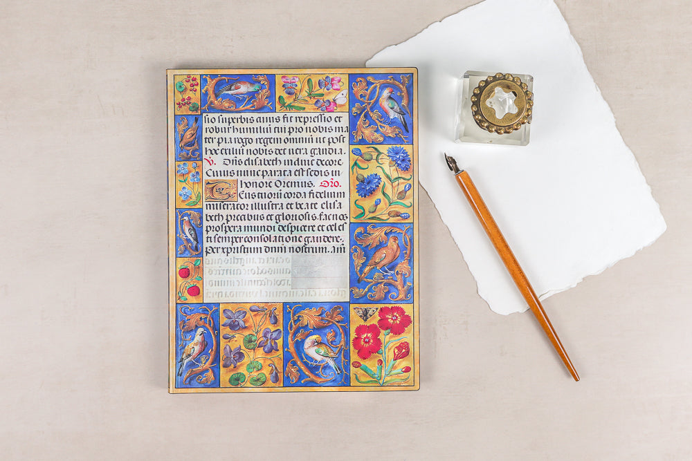 Paperblanks Spinola Hours Ultra Softback Flexi Journal – Plain, 176 Pages – design detail