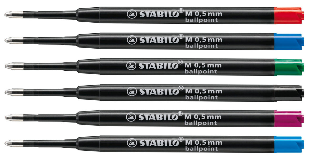 STABILO Standard Ballpoint Refill – Green