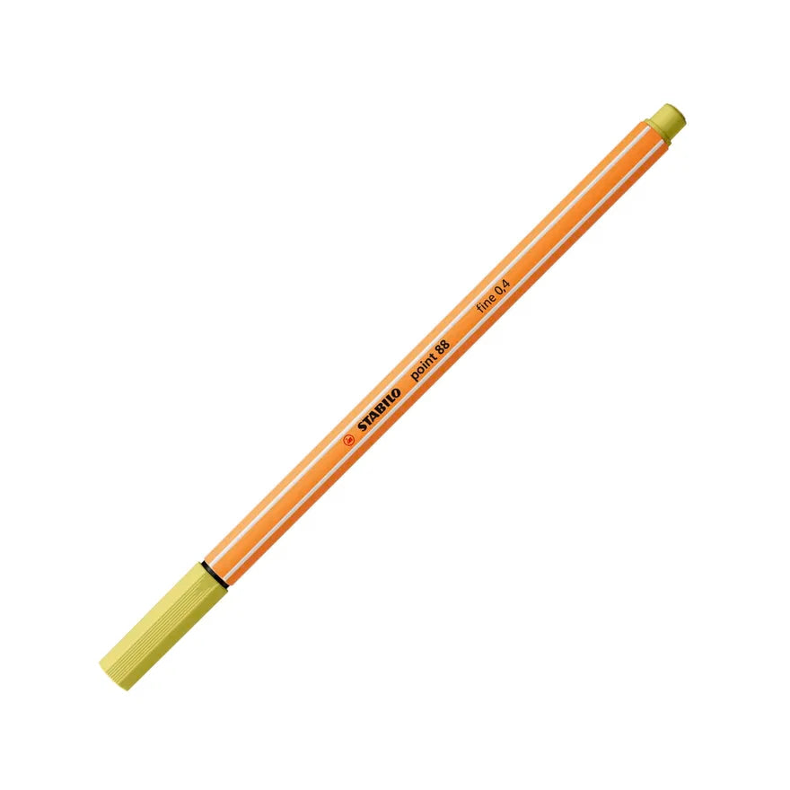 STABILO point 88 Fineliner 0.4 mm – Mustard (67)