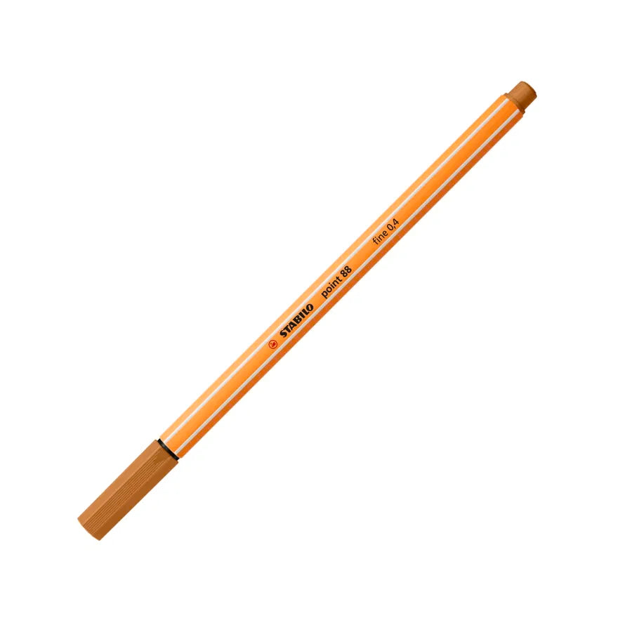 STABILO point 88 Fineliner 0.4 mm – Dark Ochre (89)