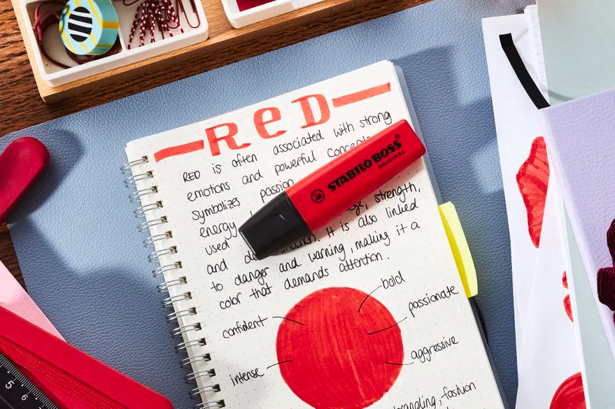 STABILO BOSS ORIGINAL Highlighter – Realred (48) (Limited Edition)