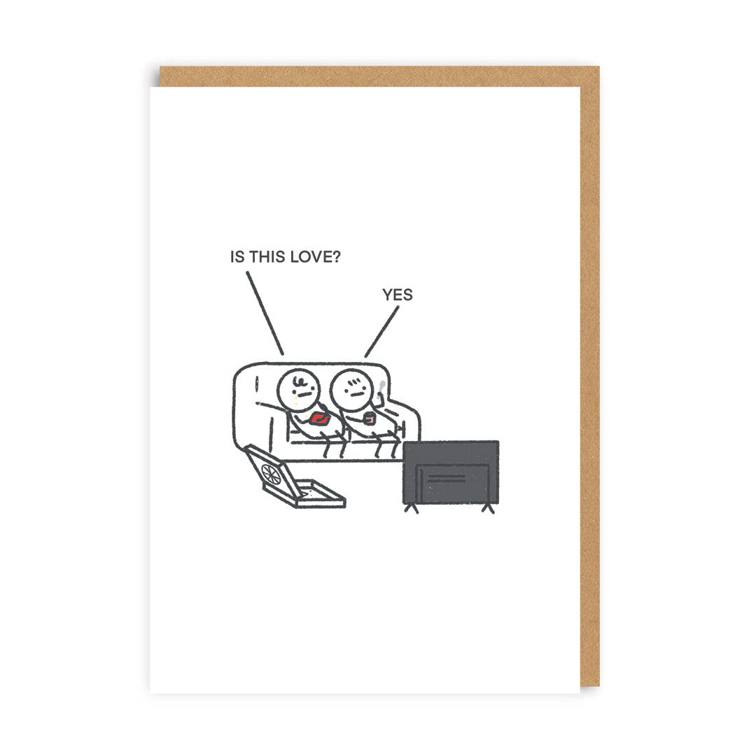Is this Love? Greeting Card (5774)