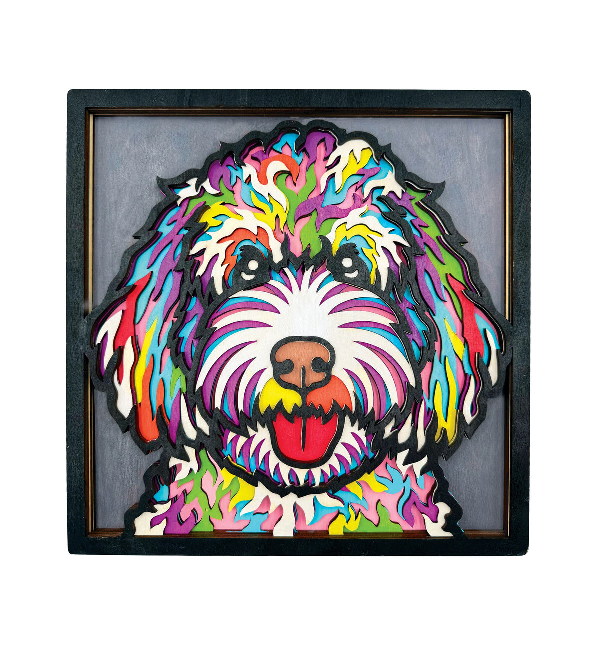 Doodle Dog Wooden Art Craft Kit