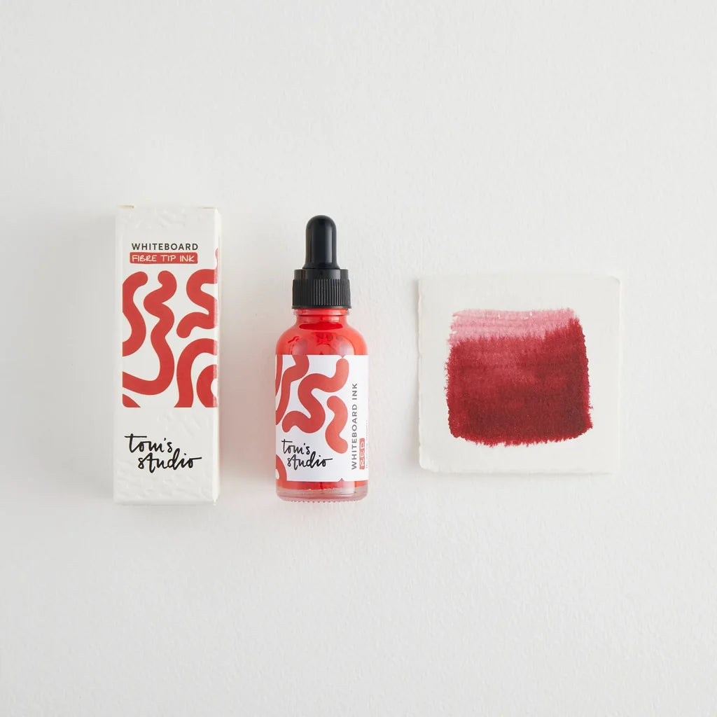 Tom's Studio - Whiteboard Inks (30ML) - Red