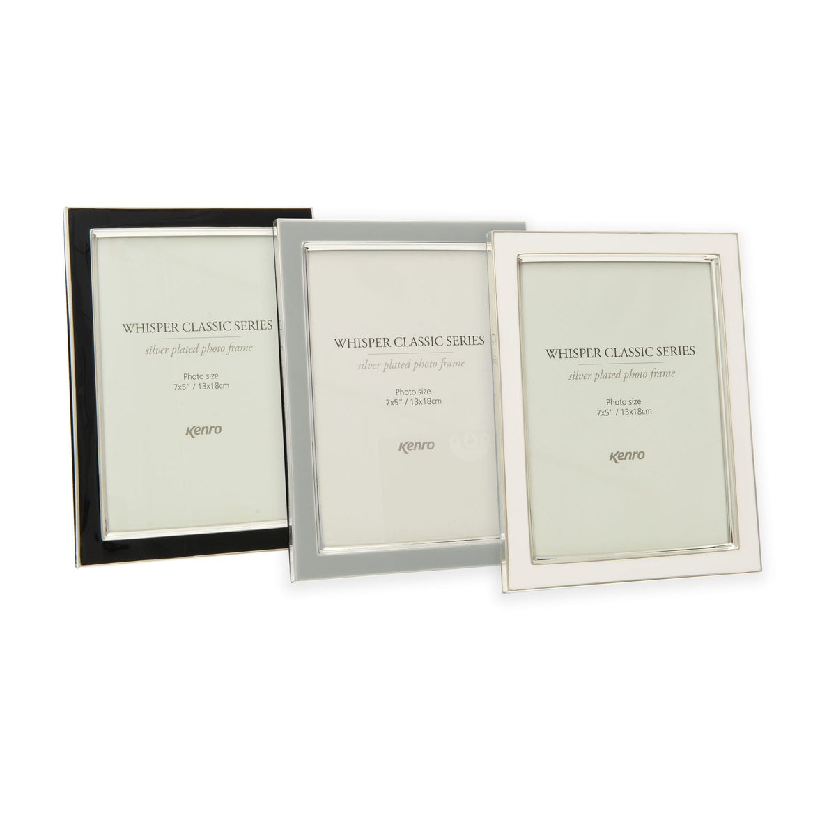 Kenro Whisper Classic black, white and grey frames