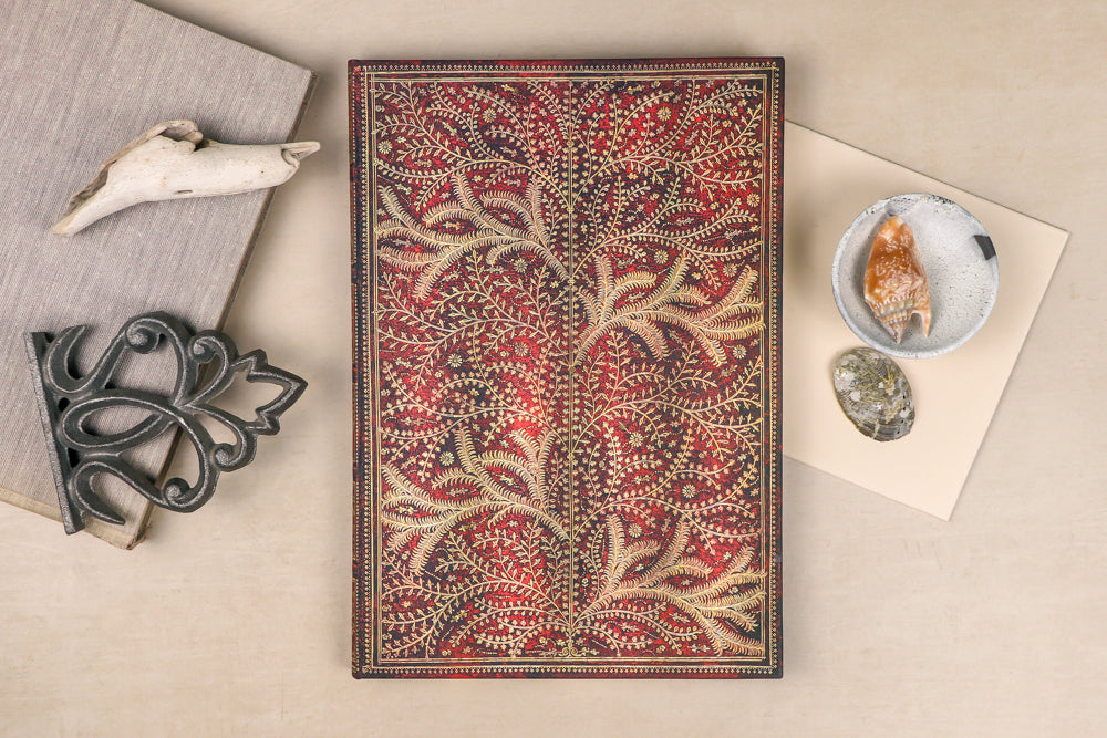 Paperblanks Wildwood Ultra Hardback Journal – Lined, 144 Pages – design detail