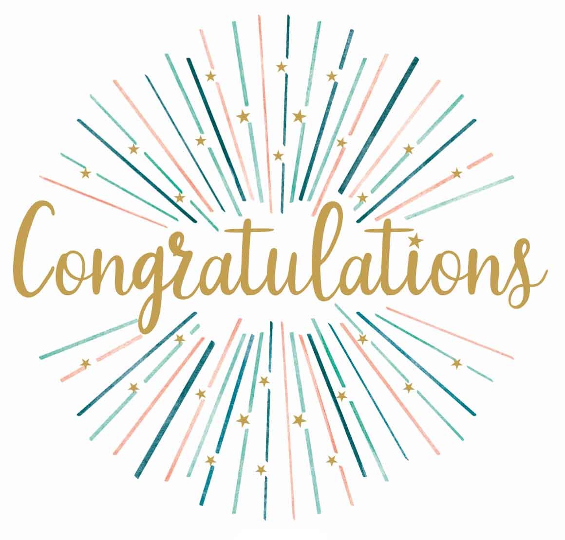 Congratulations Large Card (AFL21)