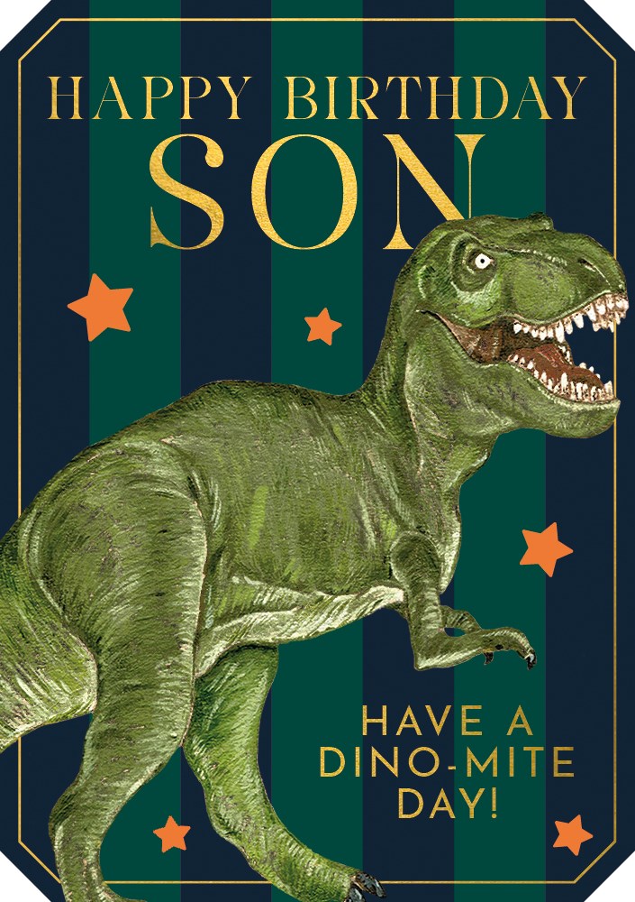 Have a Dino-Mite Birthday Card