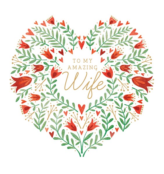 To my Amazing Wife Card