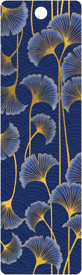 Gold Leaves Bookmarks Bookmark