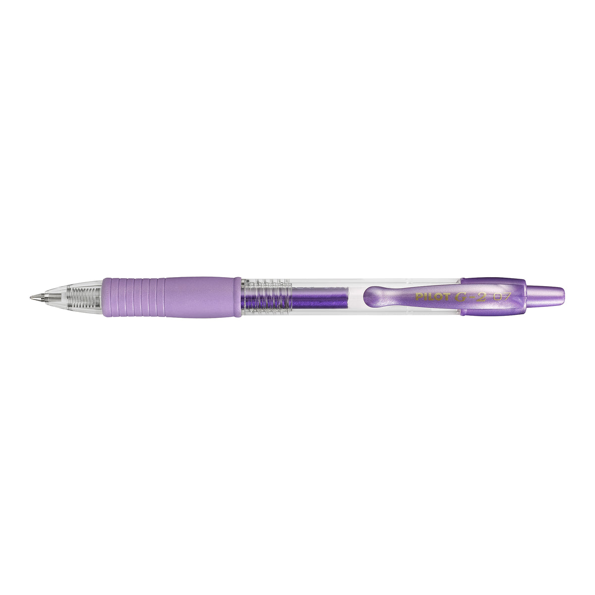 Pilot G-2 Metallic Retractable Gel Pen 0.7 – Violet – image 2