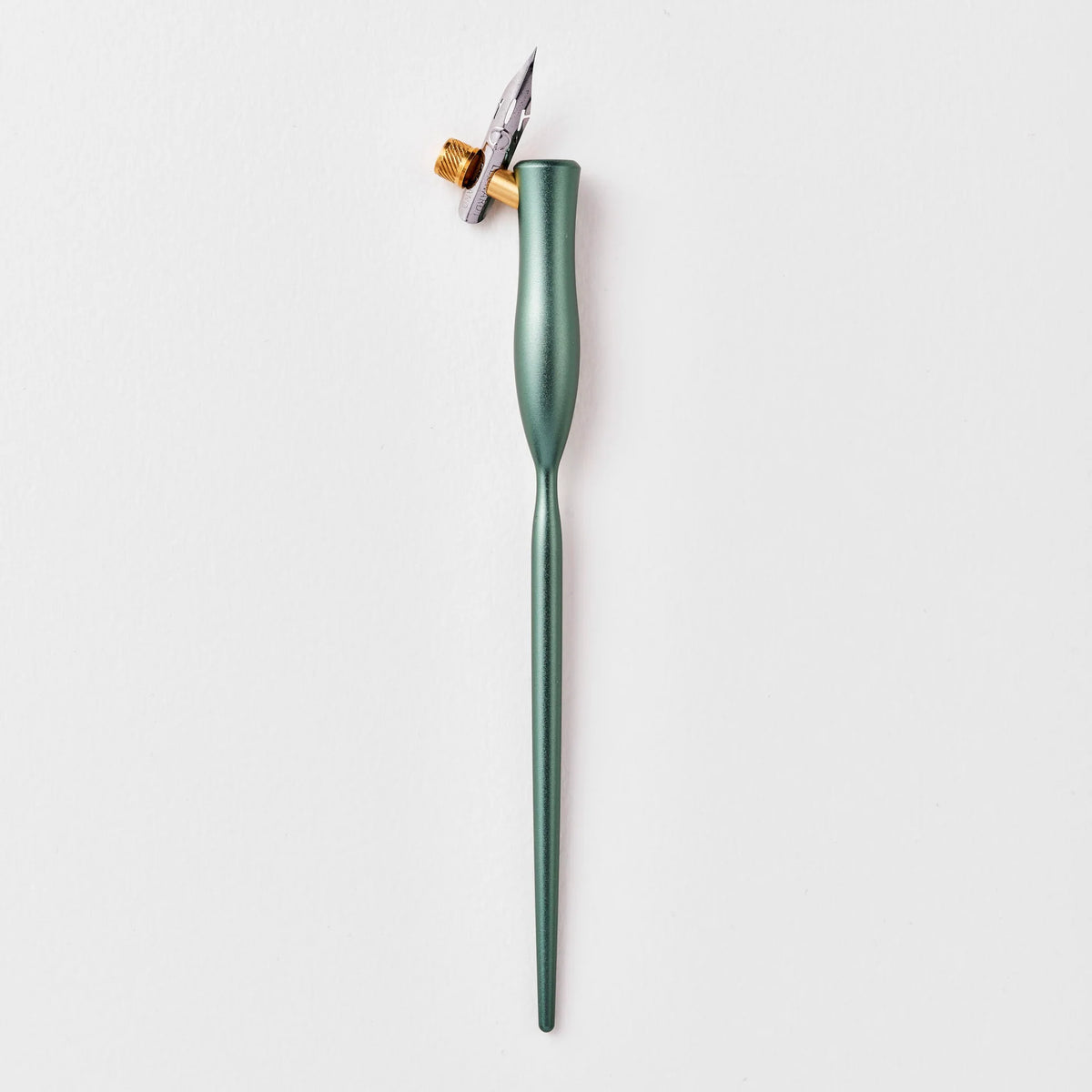 Tom's Studio Flourish Oblique Calligraphy Pen - Sage