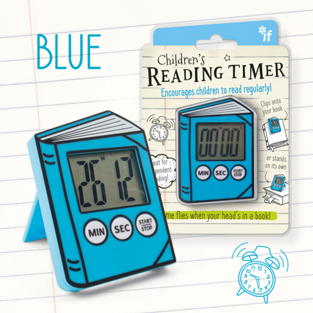 Children's Reading Timer - Blue