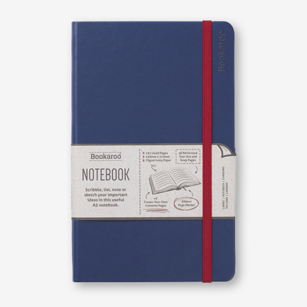 Bookaroo A5 Notebook - Navy