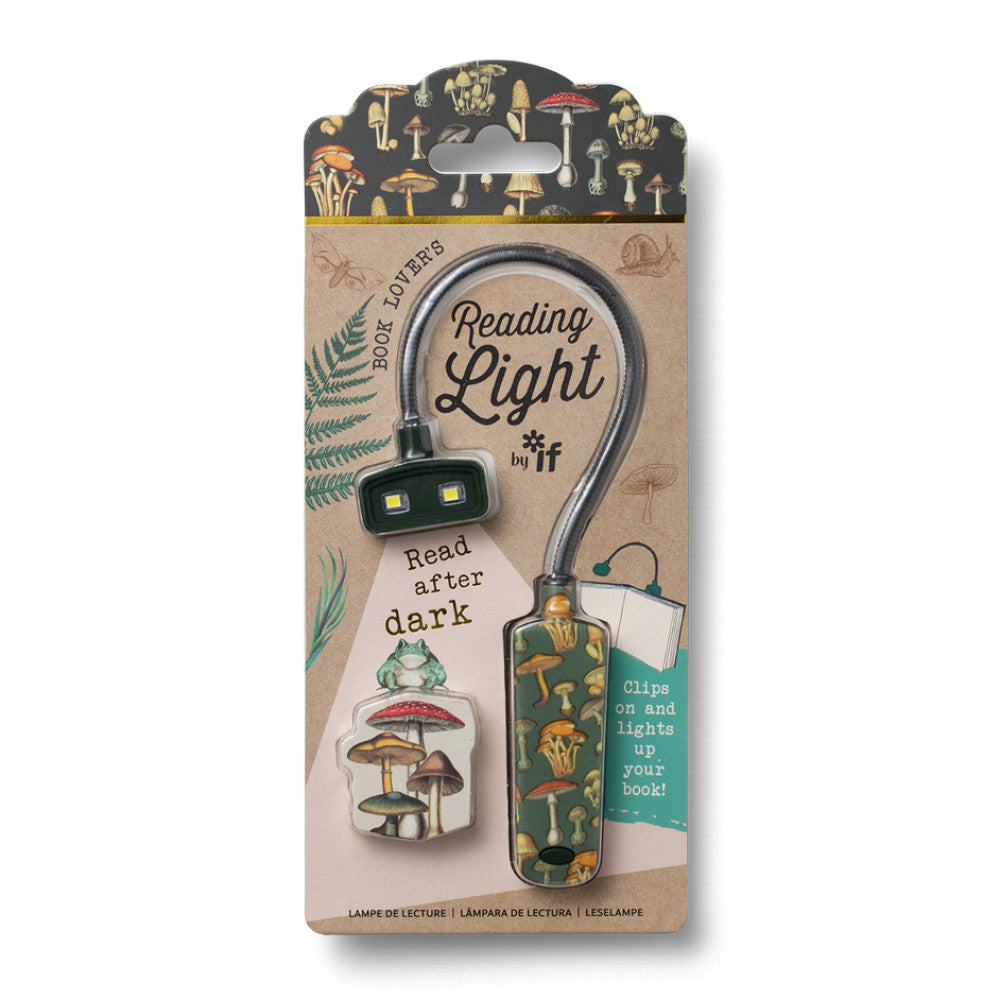 Bookaroo Book Lover's Reading Light - Botanical Mushroom