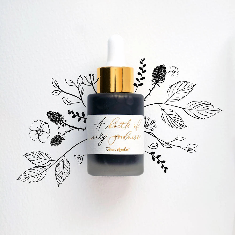 Tom's Studio Black India Ink - 30ml