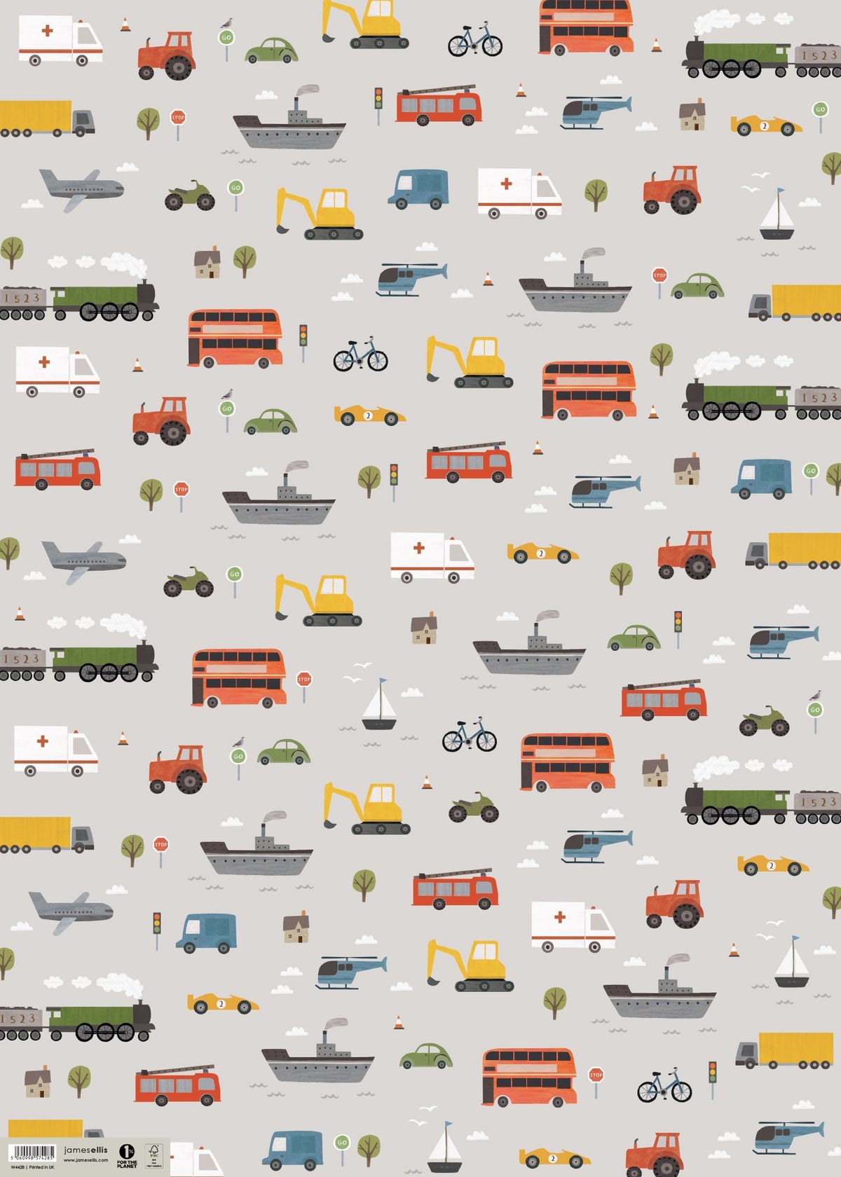 Transport Wrapping Paper – view 2