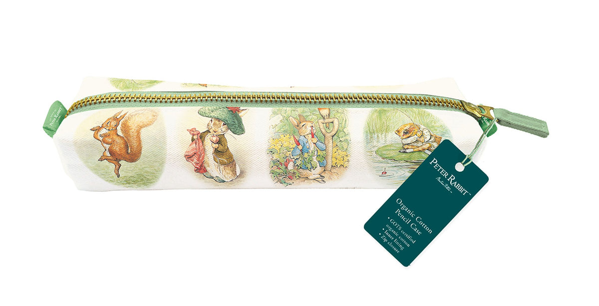 Beatrix Potter Peter Rabbit & Friends Organic Cotton Pencil Case