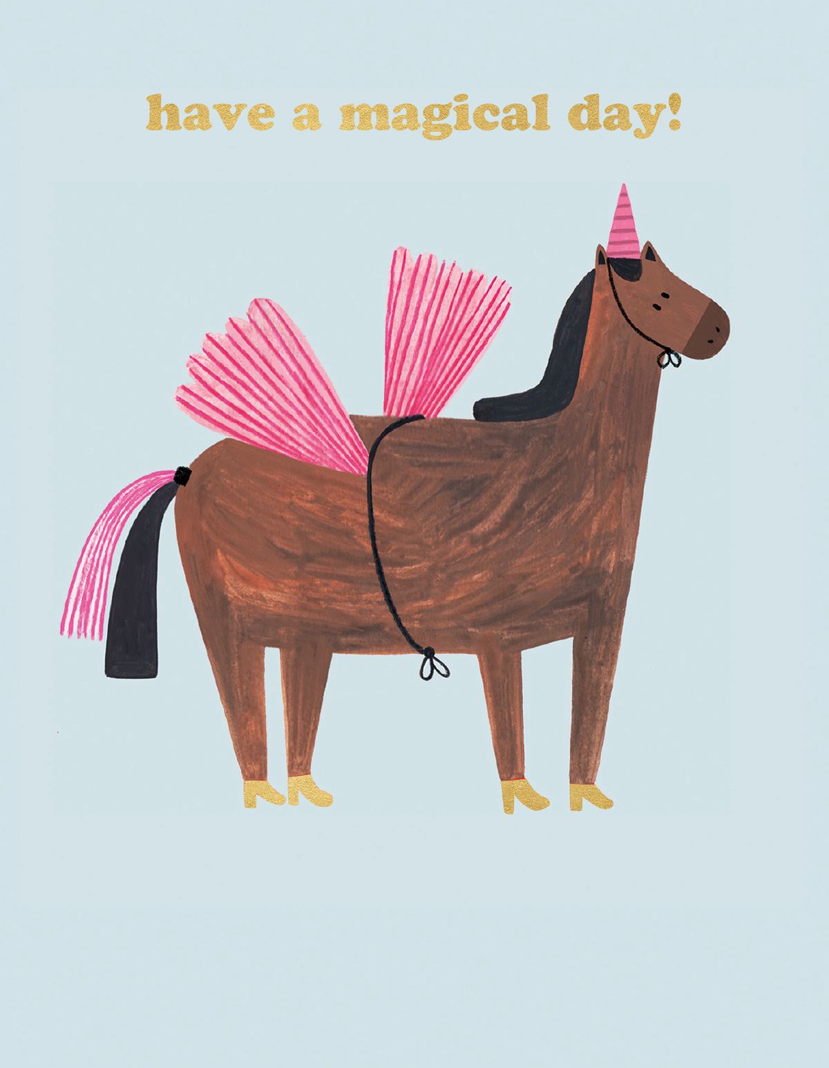 Daria Solak Unicorn Greeting Card