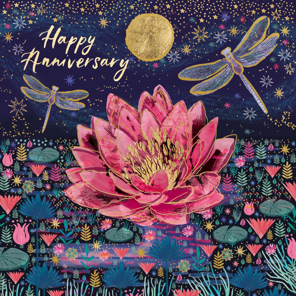 Emma Frances Grant Reverie Waters Anniversary Card