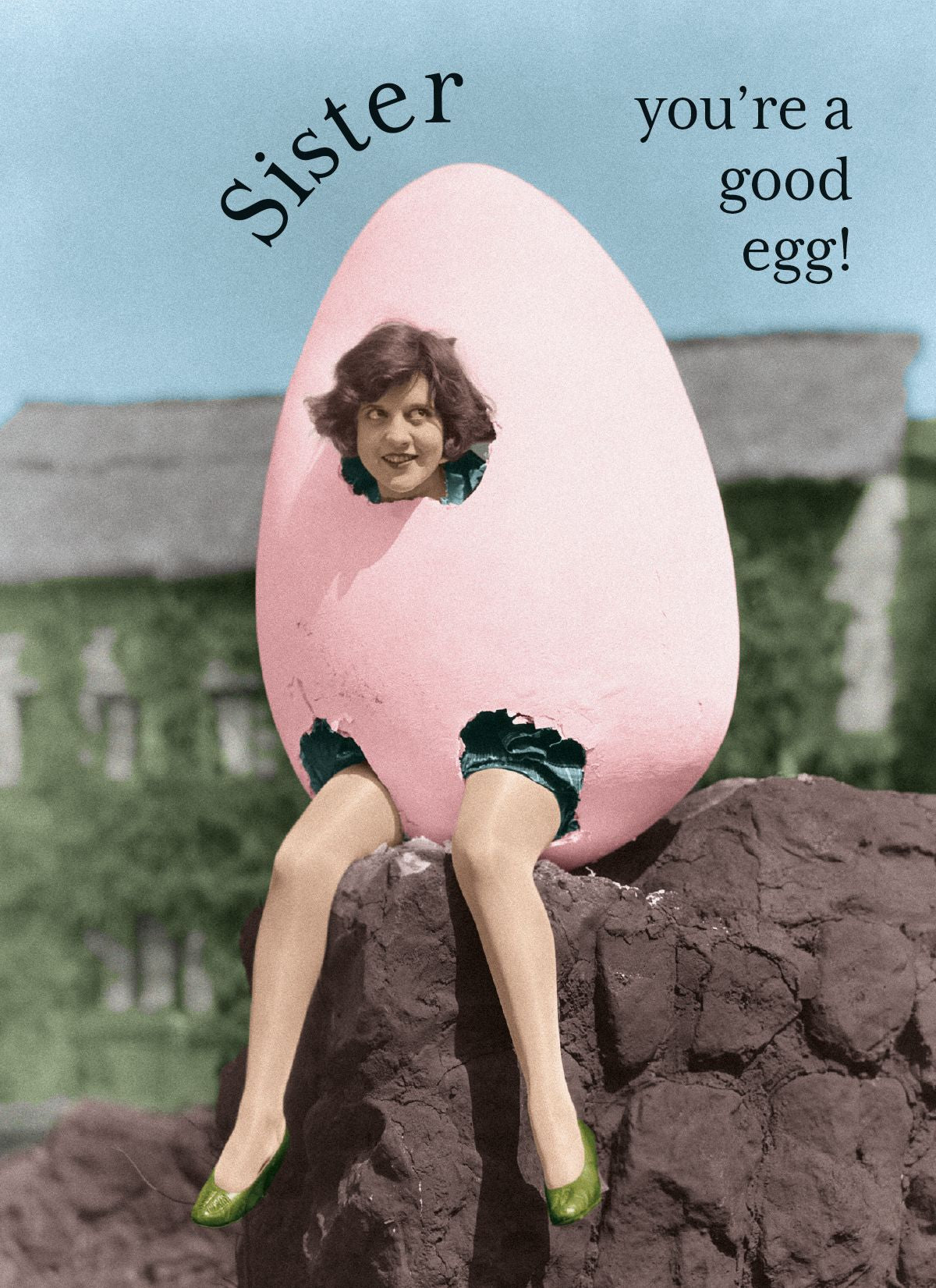 Good Egg Sister Birthday Card