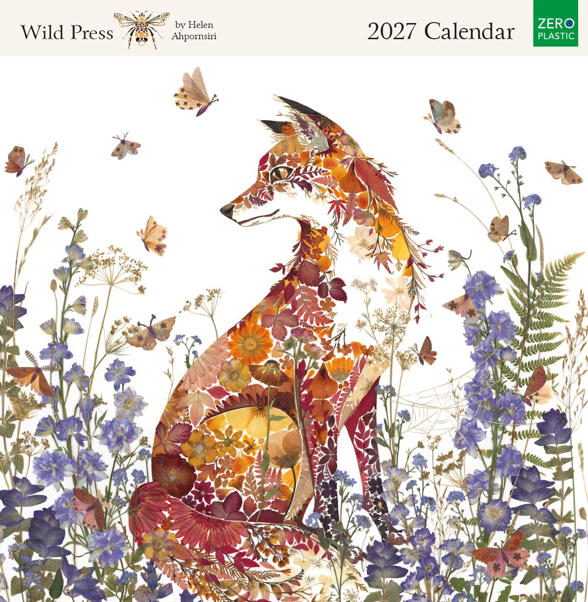 Helen Ahpornsiri Wild Press 2027 Square Wall Calendar