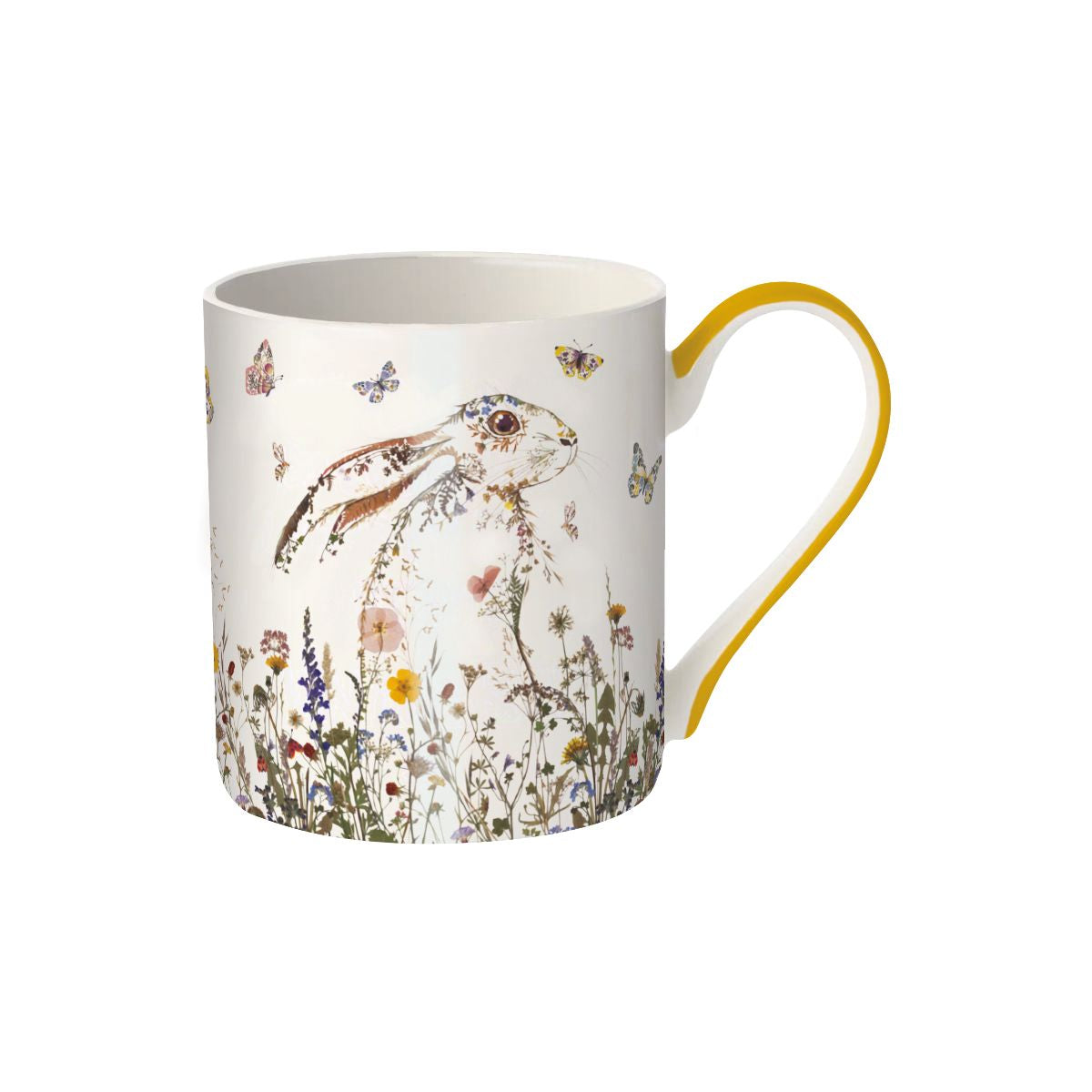 Helen Ahpornsiri Wildflower Hare Fine Bone China Mug