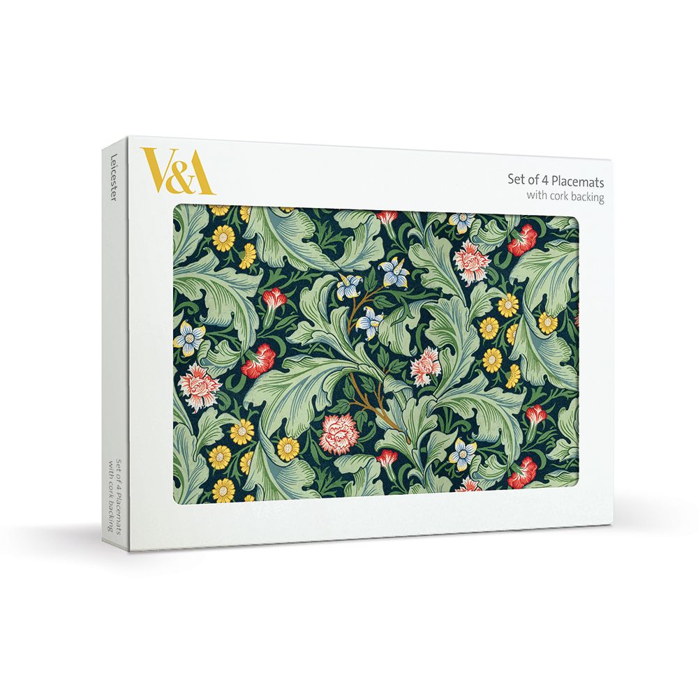 J.H. Dearle Leicester Wallpaper Cork-Backed Placemats