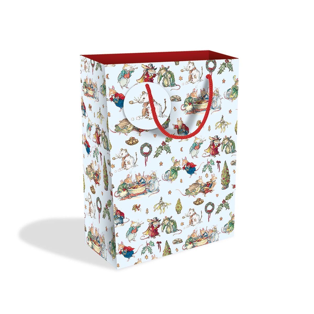 Jill Barklem Brambly Hedge Christmas Large Christmas Gift Bag