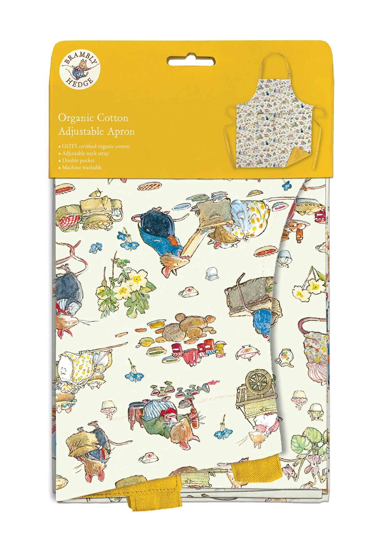 Jill Barklem Brambly Hedge Organic Cotton Apron