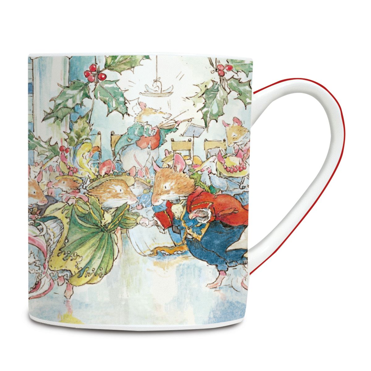 Jill Barklem Brambly Hedge Winter Ball Fine Bone China Mug