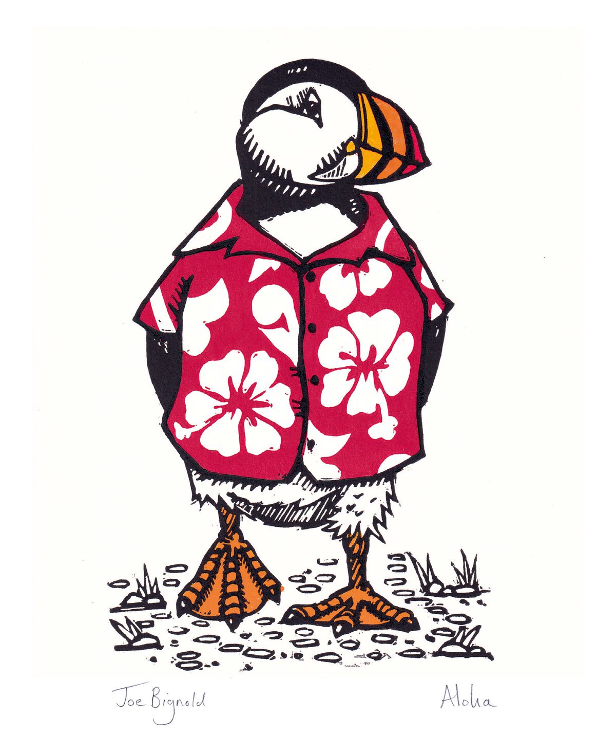Joe Bignold Aloha Art Card
