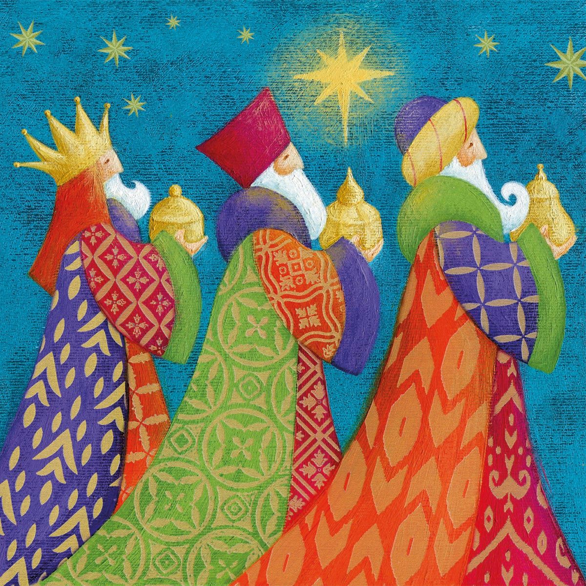 Justine Kimmer The Three Kings Christmas Card Pack