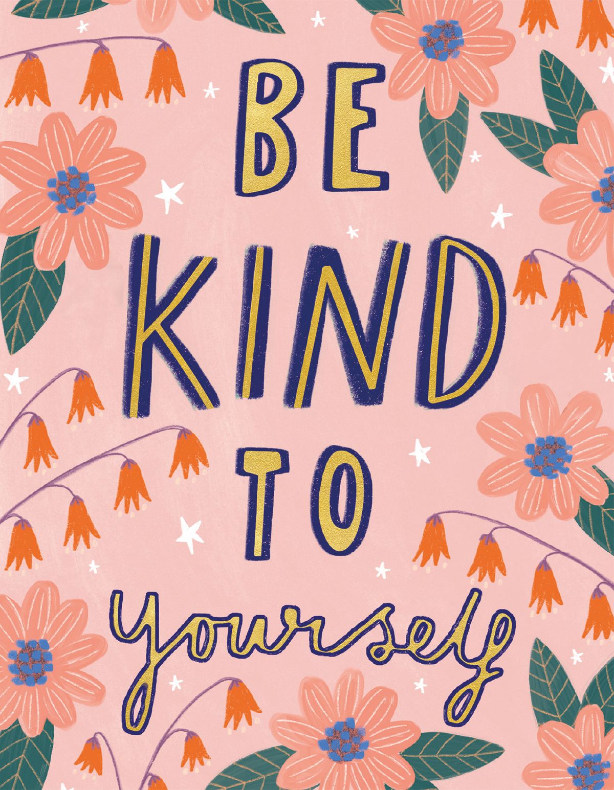 Lee Foster-Wilson Be Kind Greeting Card