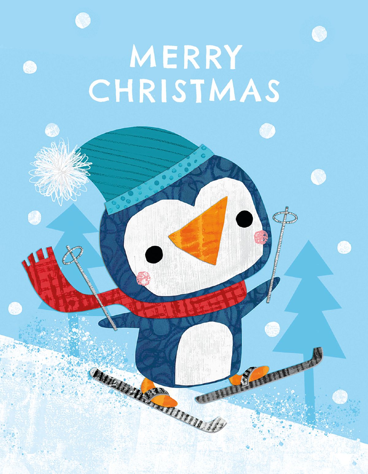 Lindsey Sagar Baby Penguin Christmas Card Pack