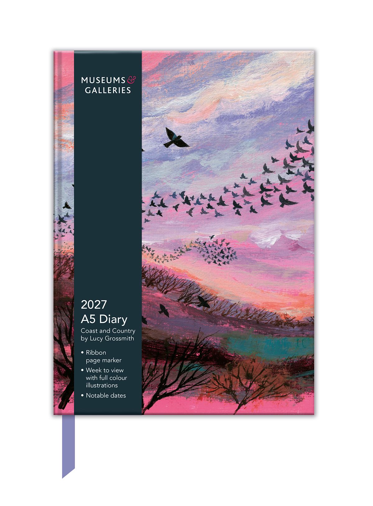 Lucy Grossmith Coast and Country 2027 A5 Week-to-View Diary