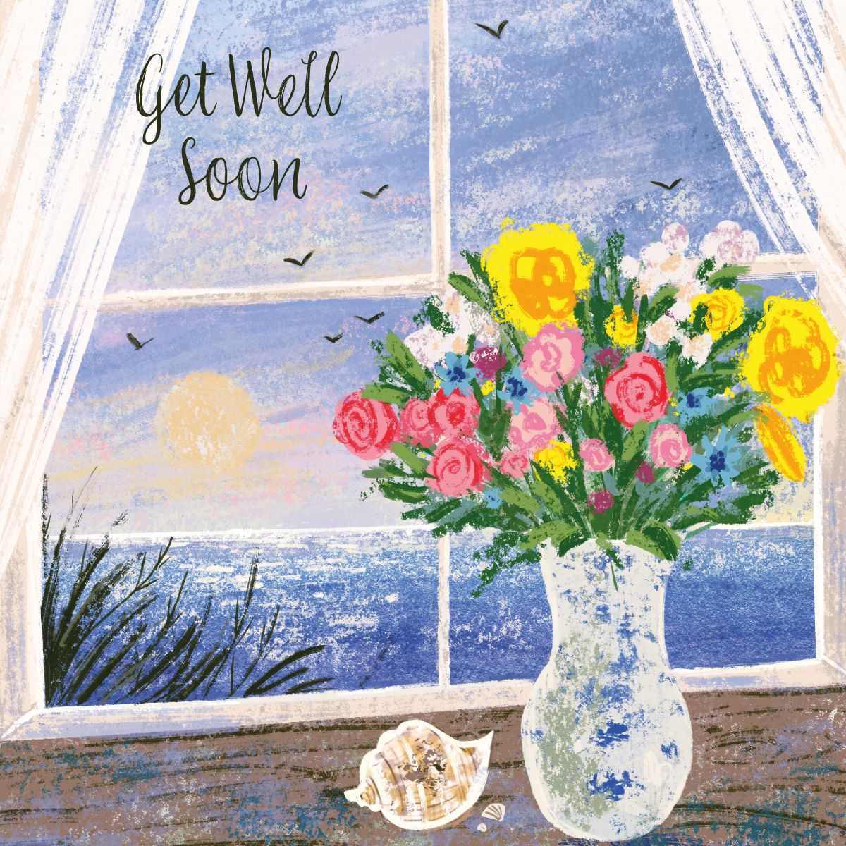 Martyna Roszman Sea View Get Well Soon Card