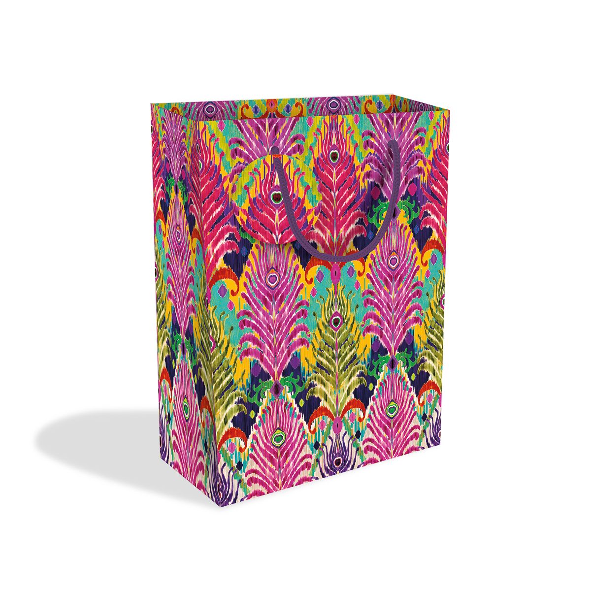 Matthew Williamson Peacock Ikat Large Gift Bag