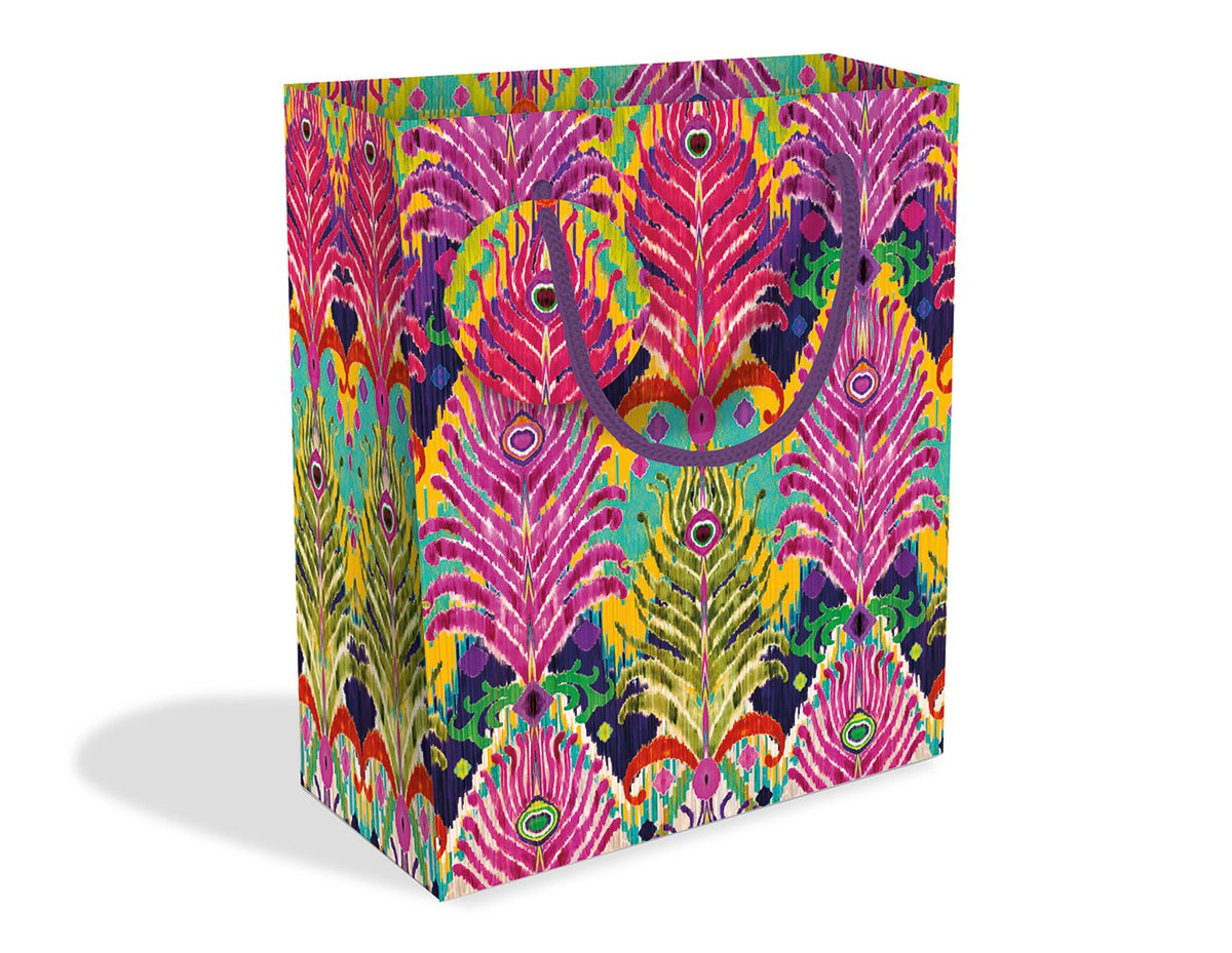 Matthew Williamson Peacock Ikat Medium Gift Bag