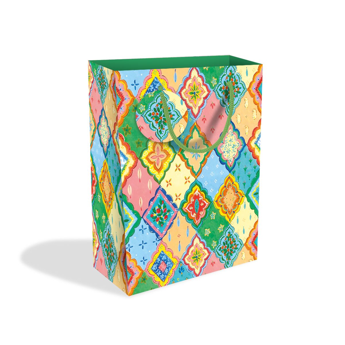 Sarah Campbell Moroccan Tiles Large Gift Bag