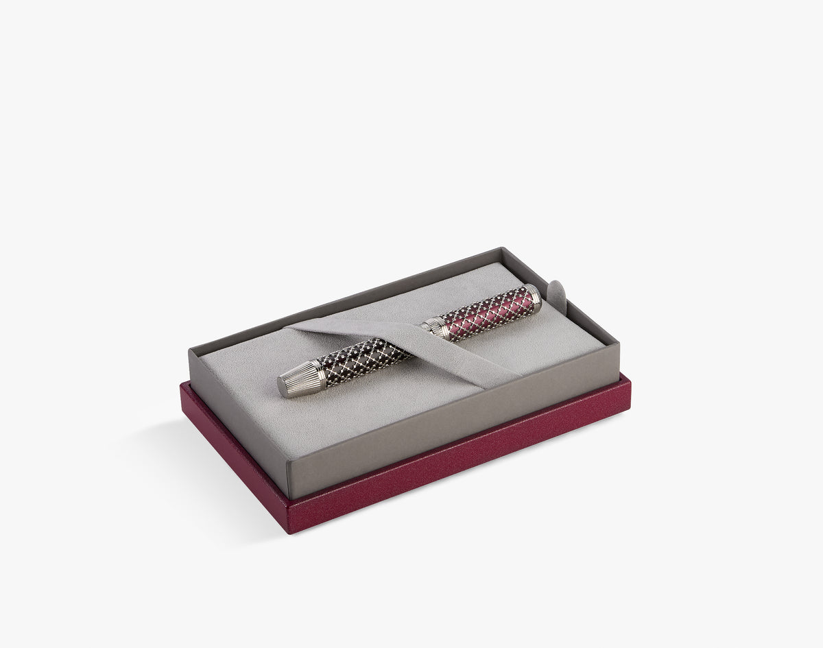 Visconti Venetian Dream Limited Edition Fountain Pen – Silver & Burgundy